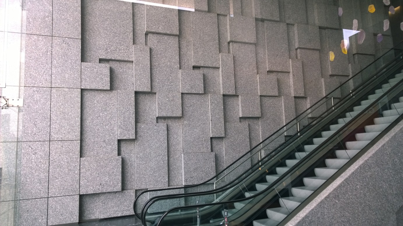 Granite Wall Project for Luxury Mall in Mexico - Raise-stone